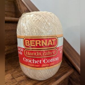 Handicrafter Crochet Cotton by Bernat size 10 100% Cotton 400g